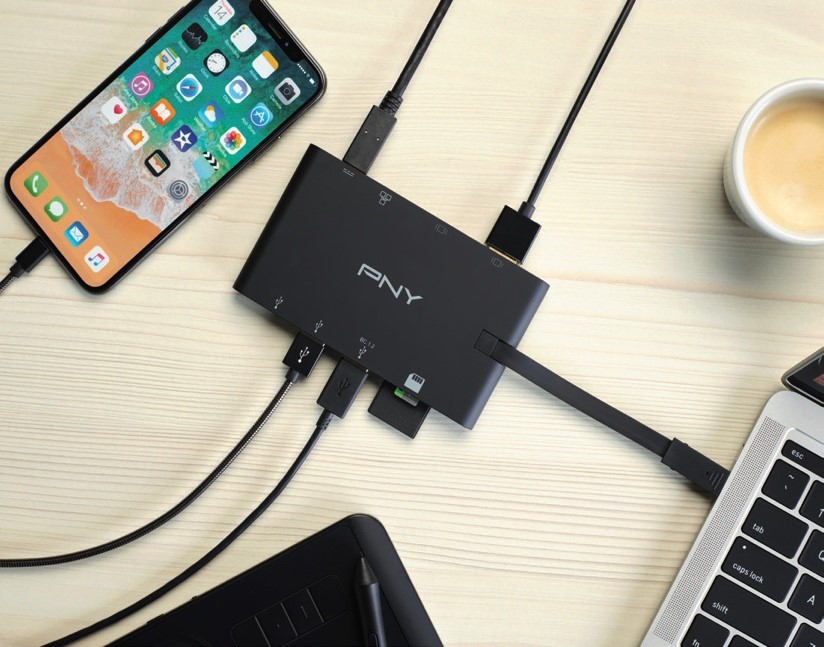 PNY lanciert das Dock All-In-One USB-C Mini Portable